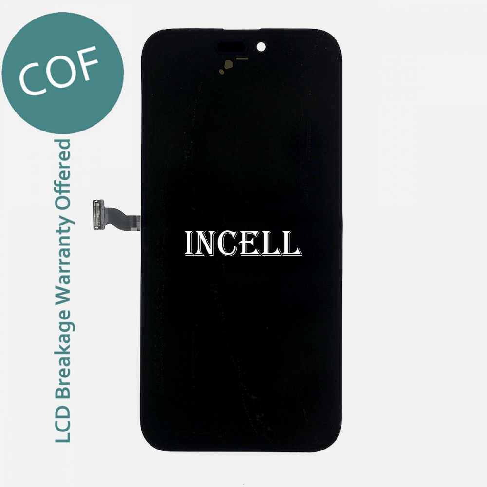 COF Incell Display LCD Touch Screen Digitizer Frame For Iphone 14 Pro Max (Fit flush | Original IC)