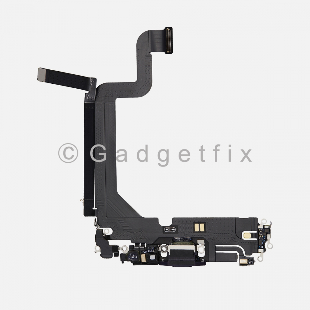 Purple Charging Port Dock Connector Flex Cable w/ Daughter Board For iPhone 14 Pro Max