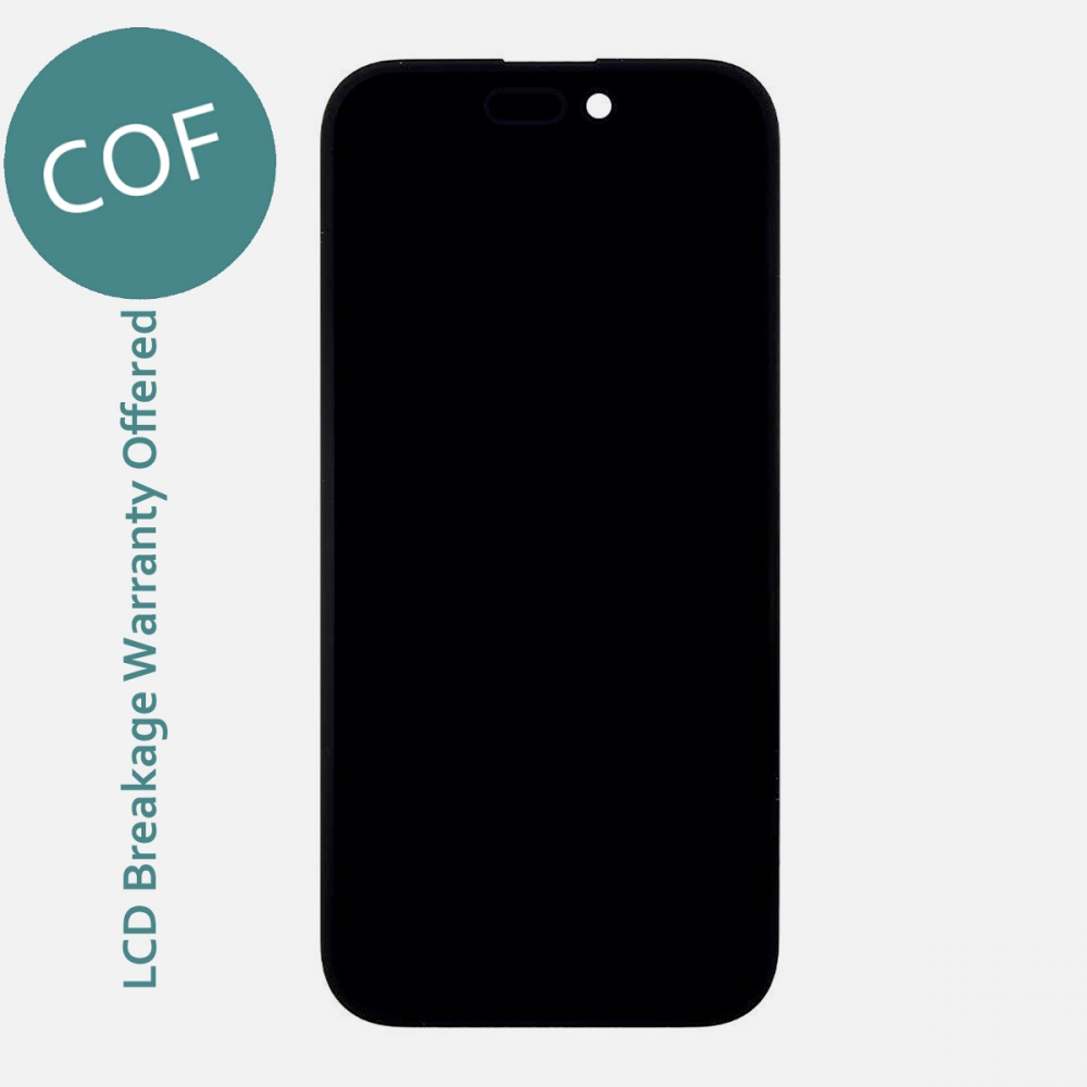 COF Incell Display LCD Touch Screen Digitizer + Frame For Iphone 15