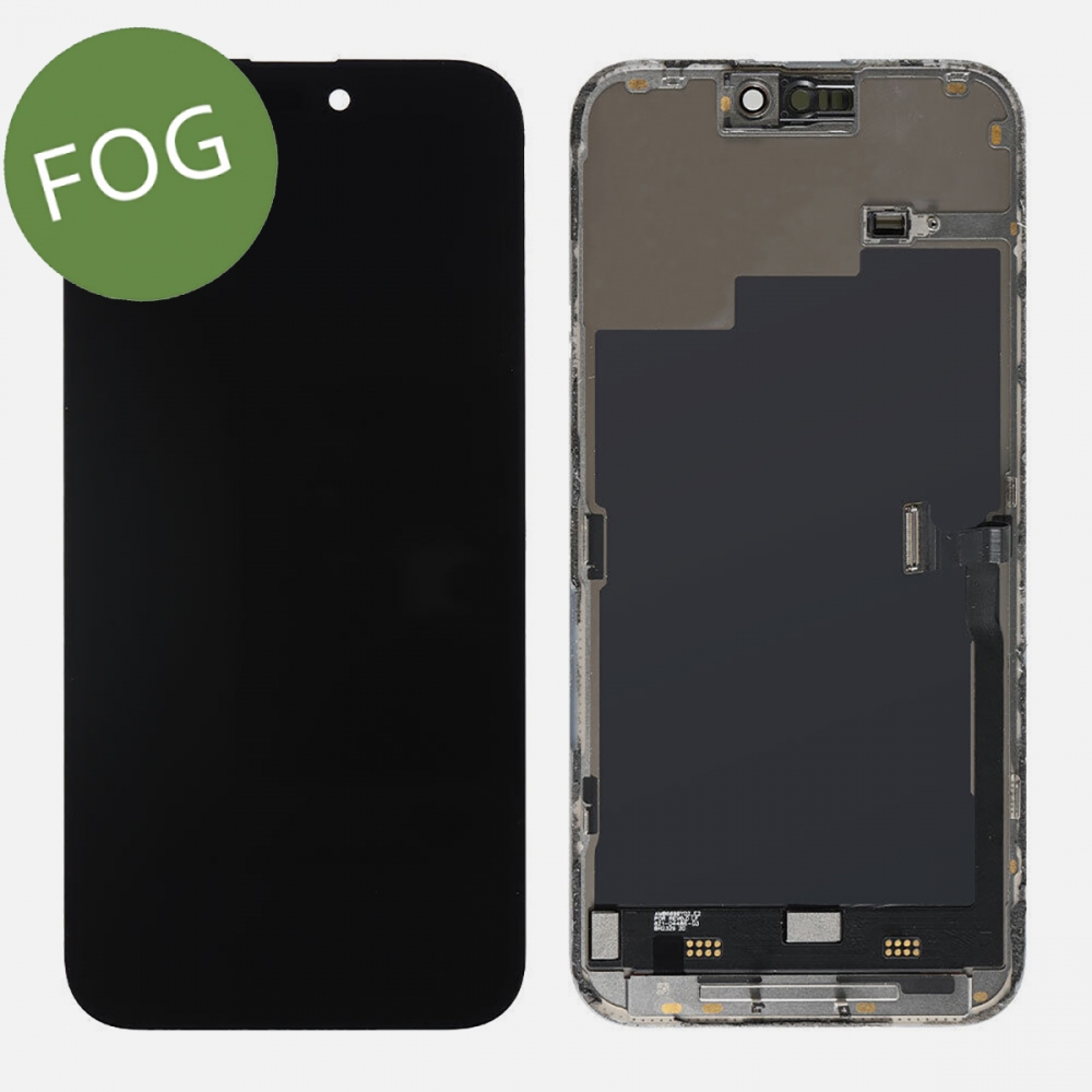 FOG Soft OLED Display LCD Touch Screen Digitizer For Iphone 15 Pro Max (No IC Transfered Required)