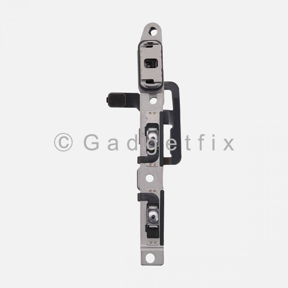 Volume Button Connector Flex Ribbon Cable w/ Bracket For Iphone 15
