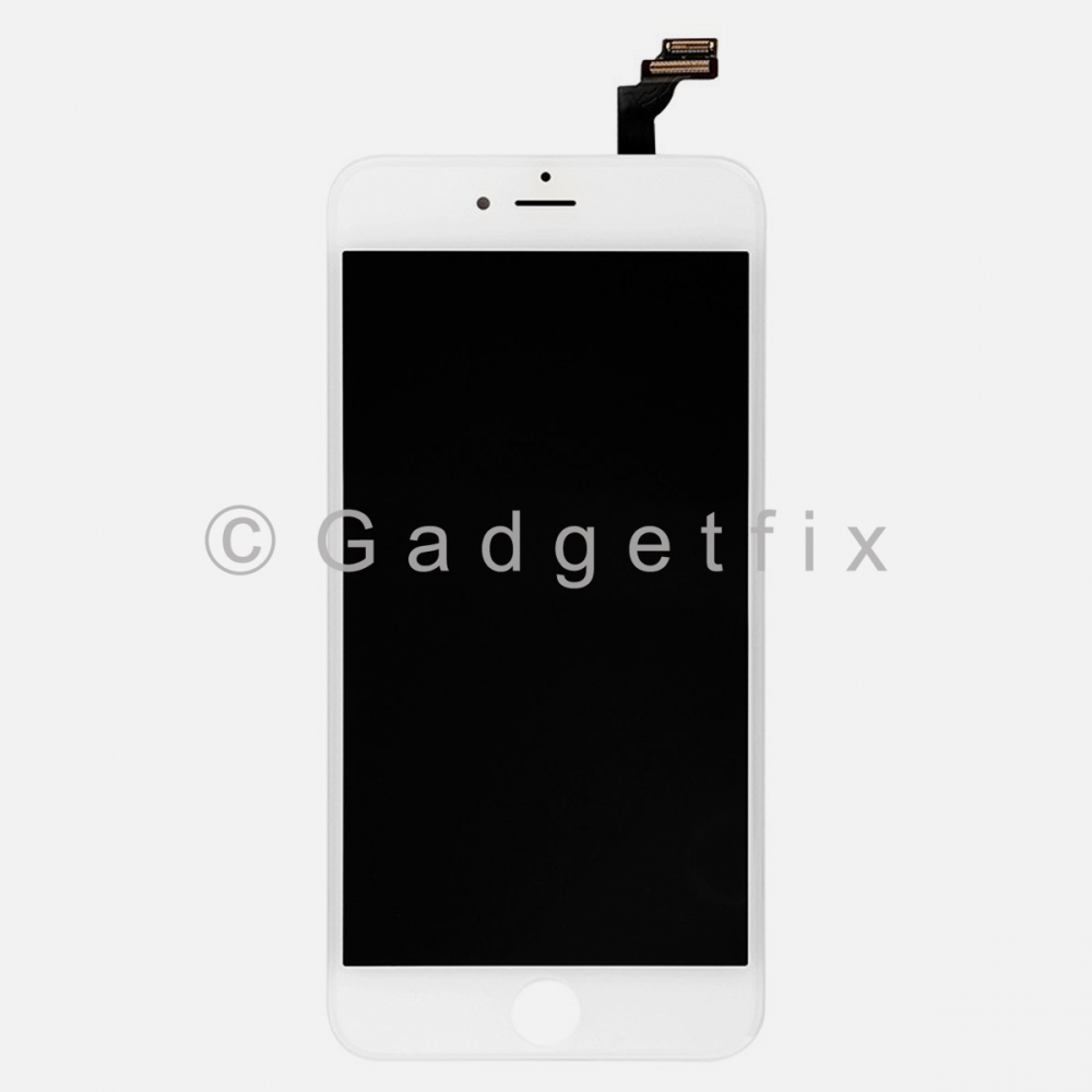 White LCD Screen Display + Touch Screen Digitizer + Frame for iPhone 6 PLUS