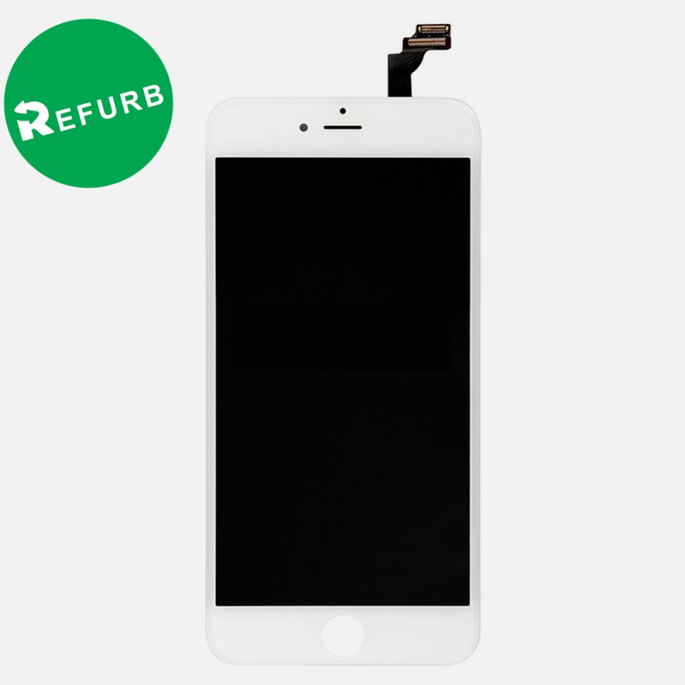 Refurbished White LCD Display Touch Digitizer Screen Assembly for iphone 6 Plus