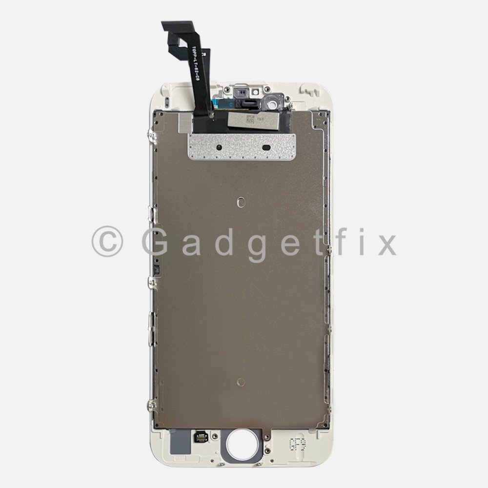 Incell White Display LCD Touch Screen Digitizer + Steel Plate for Iphone 6S