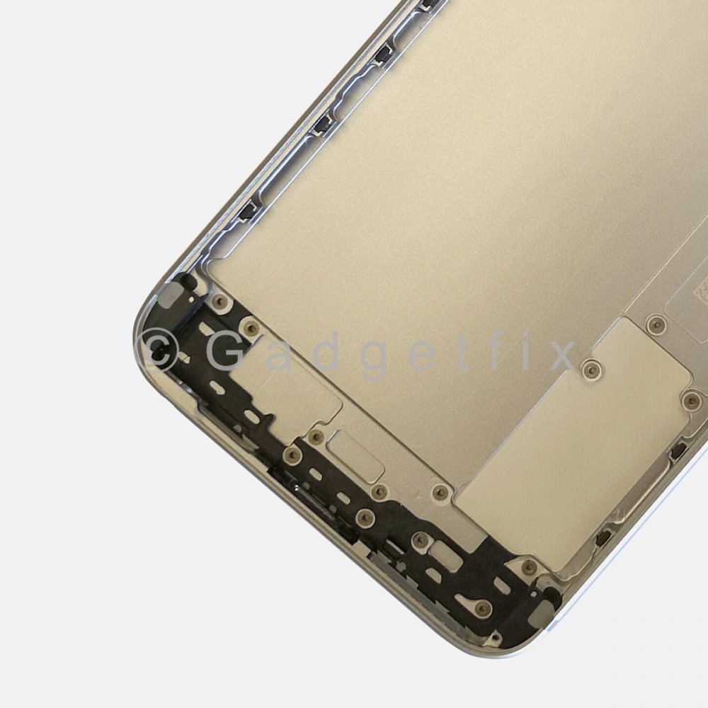 Gold Battery Back Door Cover + Camera Lens + Buttons + Sim Tray For Iphone 6S Plus