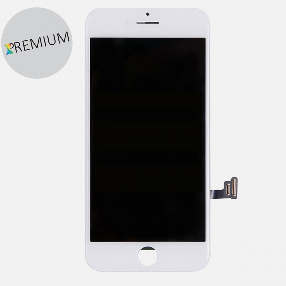 Premium White Display LCD Touch Screen Digitizer W/ Steel Plate For iPhone 7