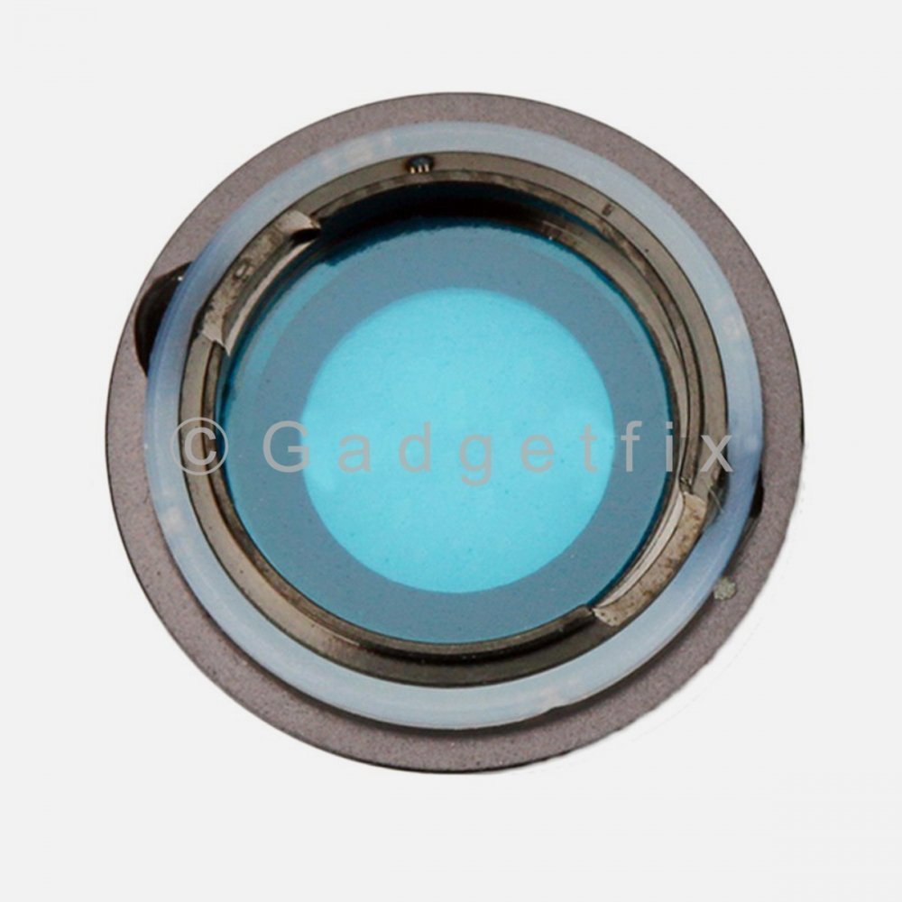 Silver Camera Lens with Bezel Replacement Parts For Iphone 8 | SE 2nd 3rd Gen