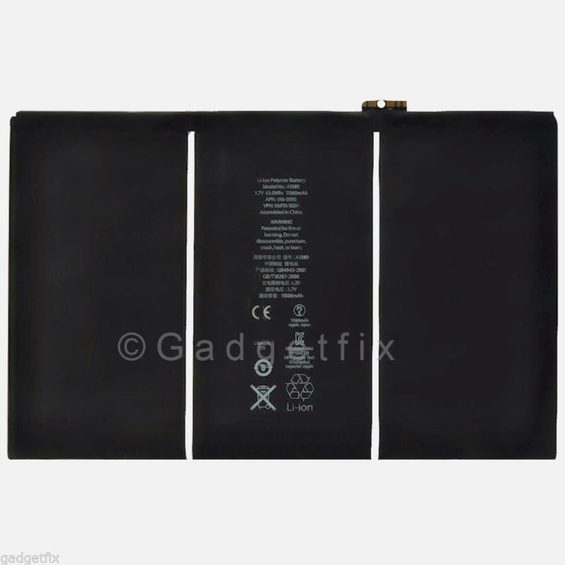 iPad 3 Generation Battery Replacement Part A1416 A1430 , 231470653659
