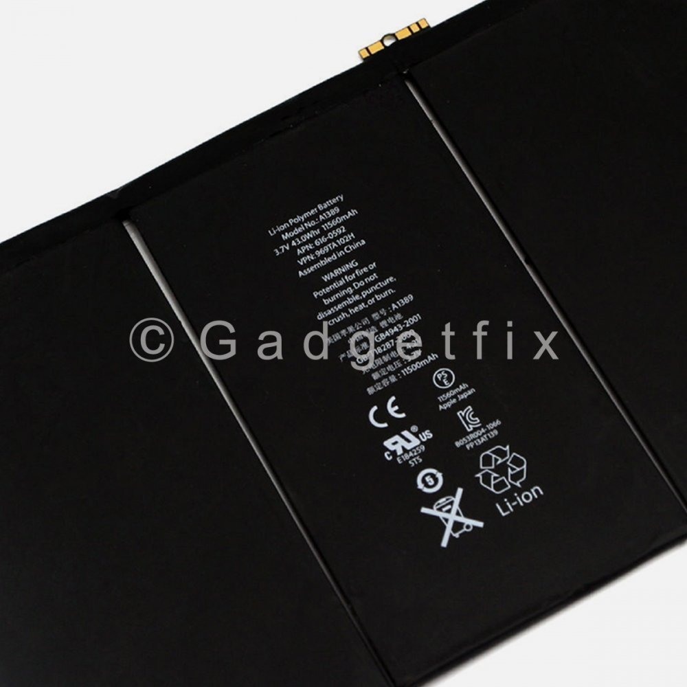 iPad 3 3rd Generation Battery Replacement Part A1416 A1430 A1403