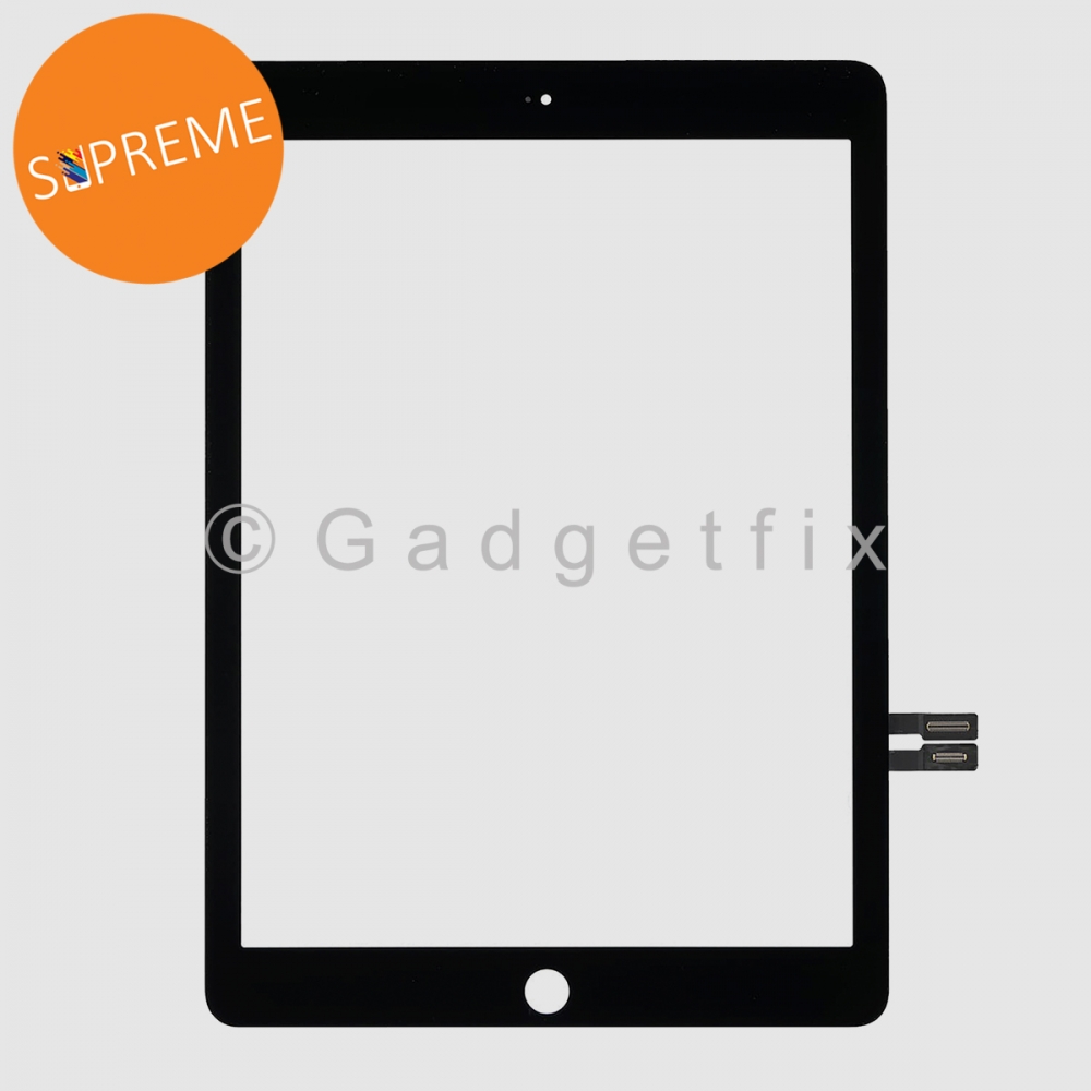 Supreme Black Touch Screen Digitizer Glass For iPad 6 6th Gen | A1893 | A1954 (2018)