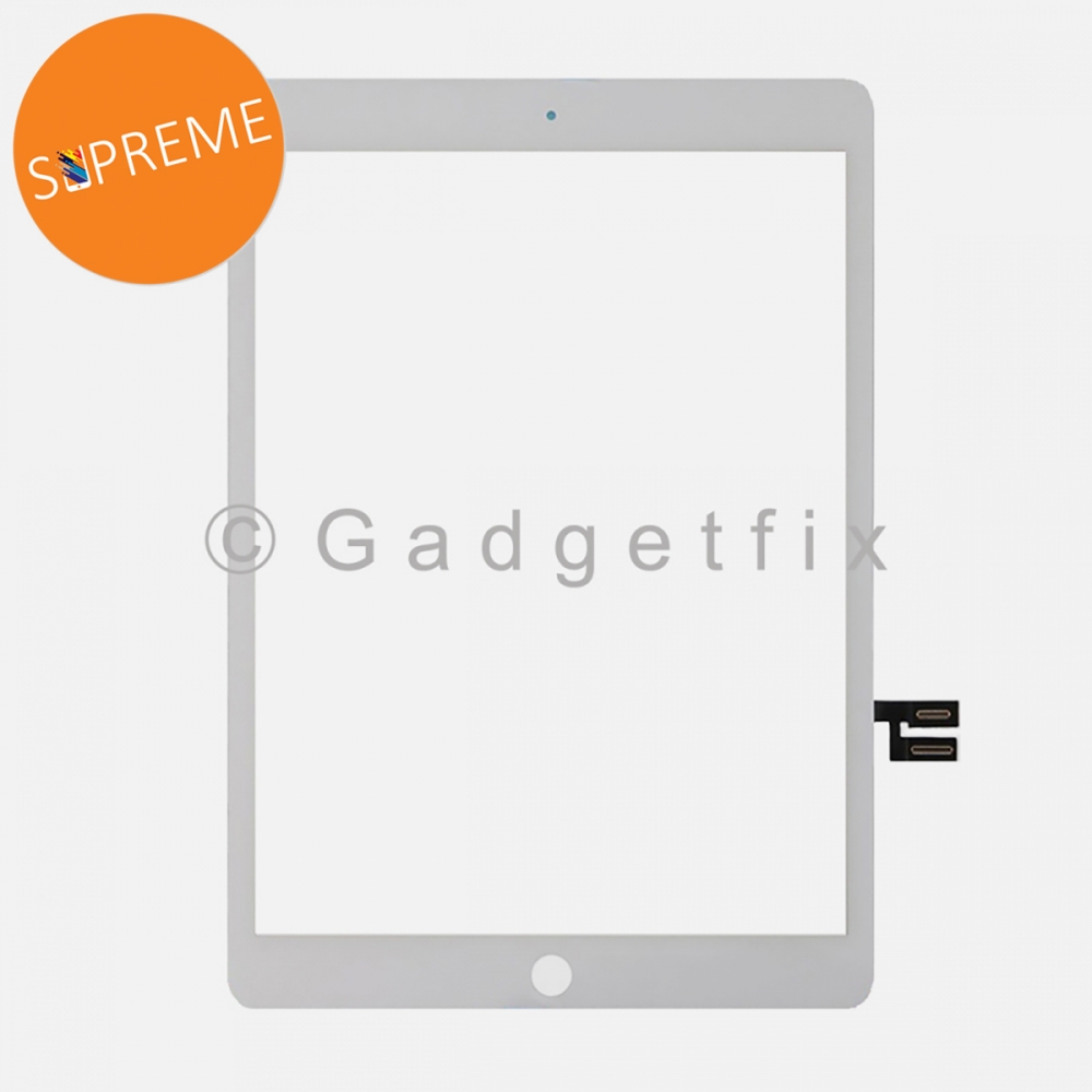 Supreme White Touch Screen Digitizer + Adhesive For iPad 7 | iPad 8 10.2"