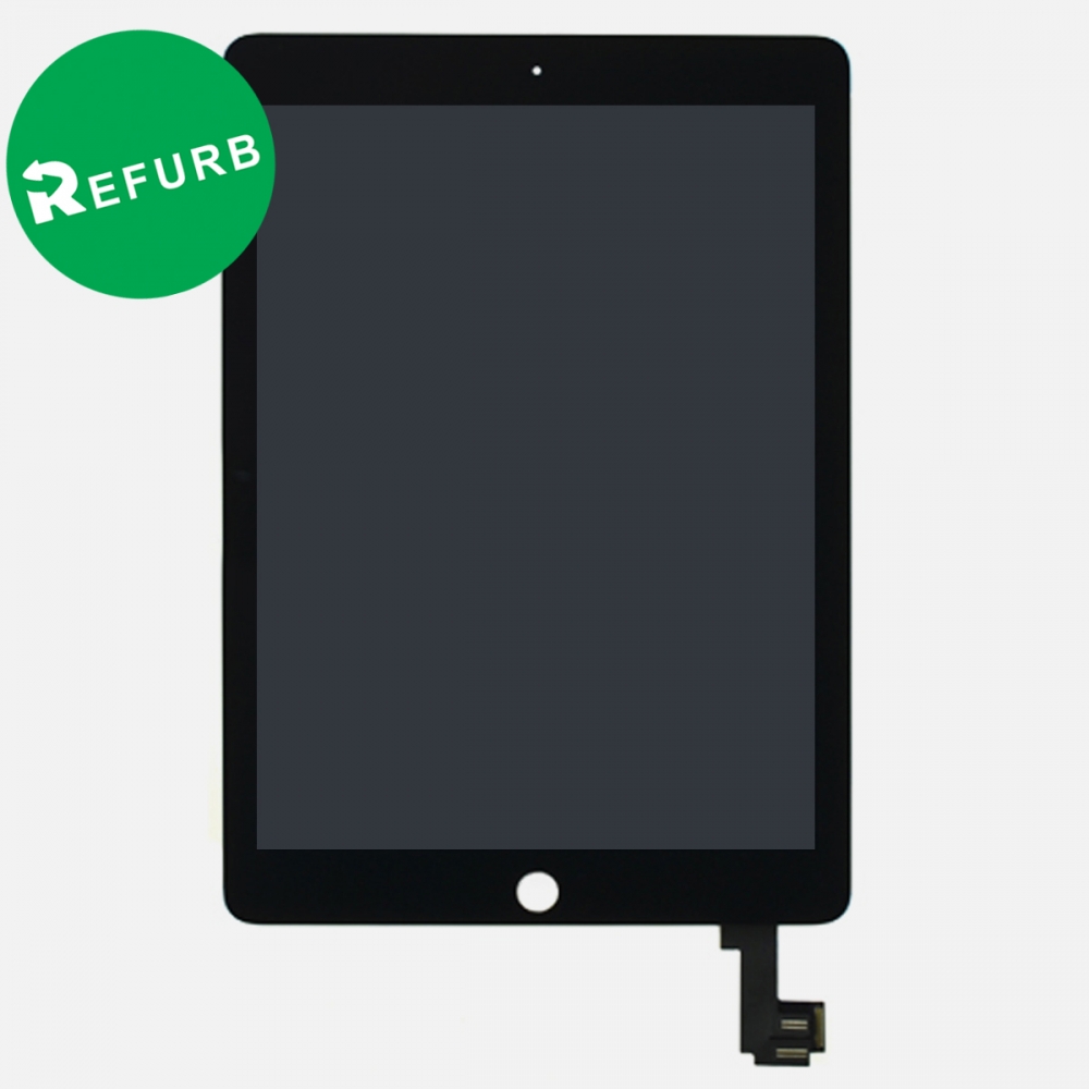 Black LCD Display Touch Digitizer Assembly + Sleep Wake Sensor for iPad Air 2 A1566 | A1567