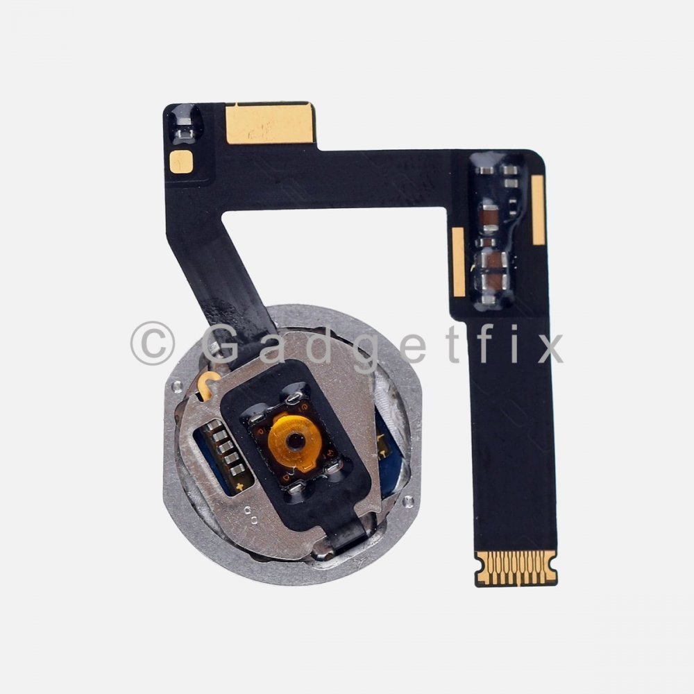 Black Home Menu Button Flex Cable for iPad Pro 12.9 2nd Gen A1670 A1671