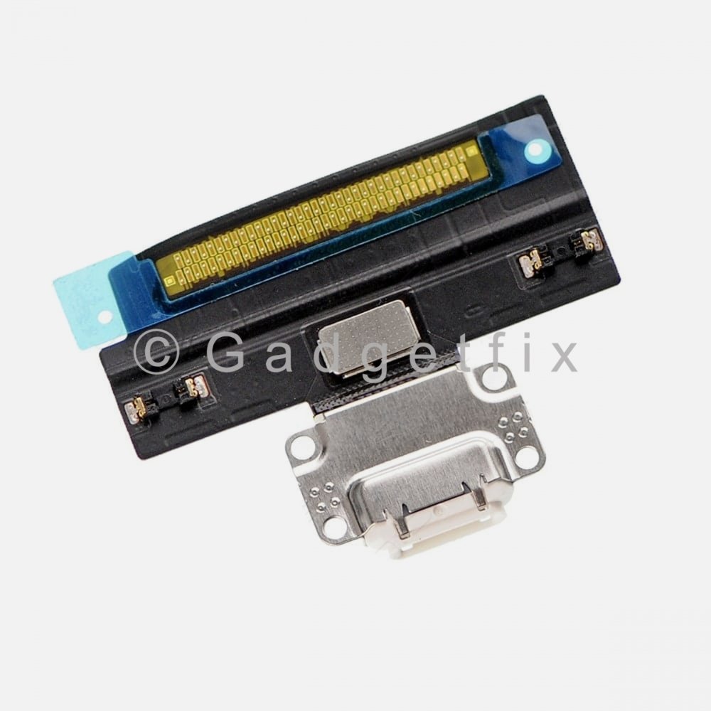 White Lightning Charger Charging Port Dock Flex Cable For iPad Pro 10.5