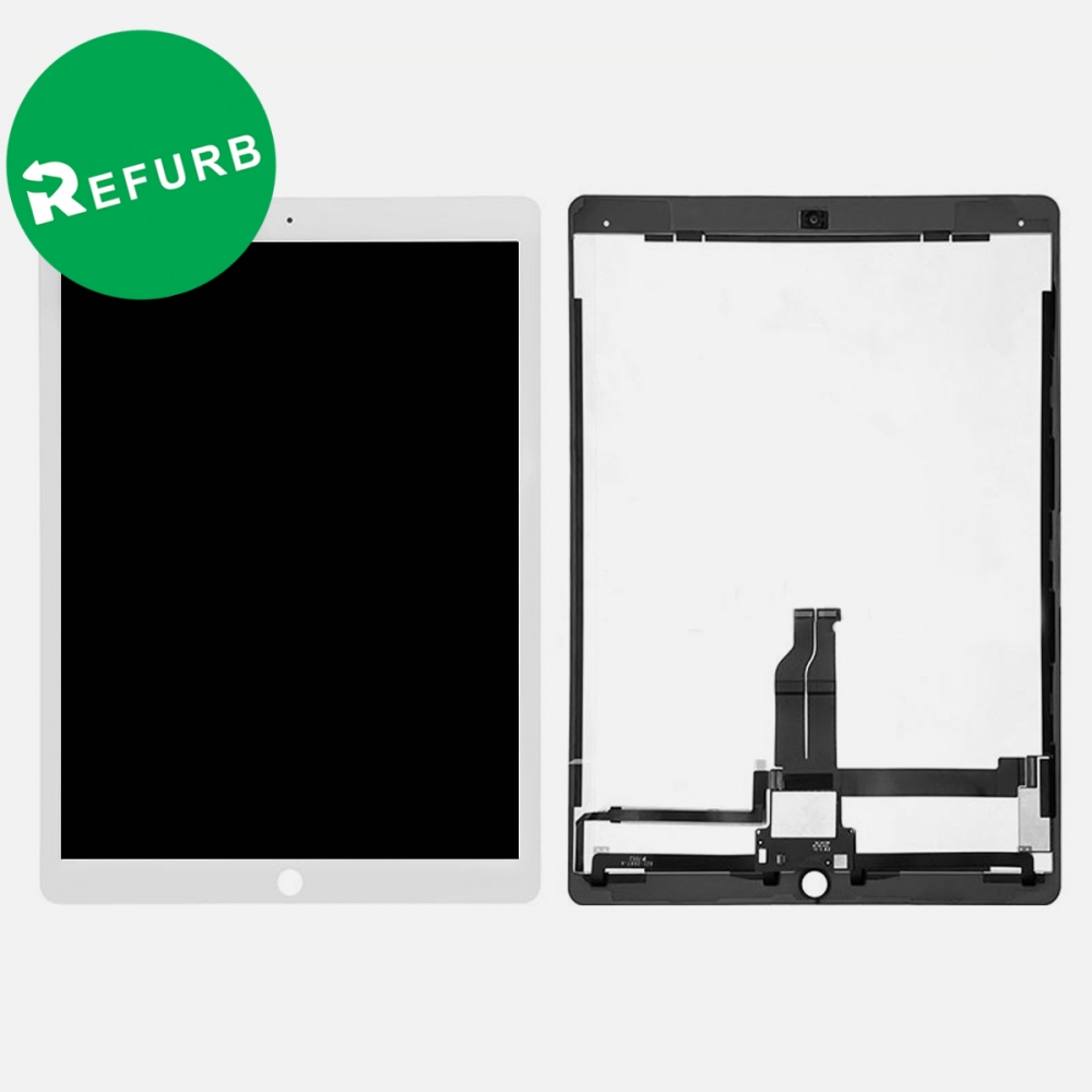 Refurbished White LCD Display Touch Screen Digitizer For iPad Pro 12.9 w/ PCB Board