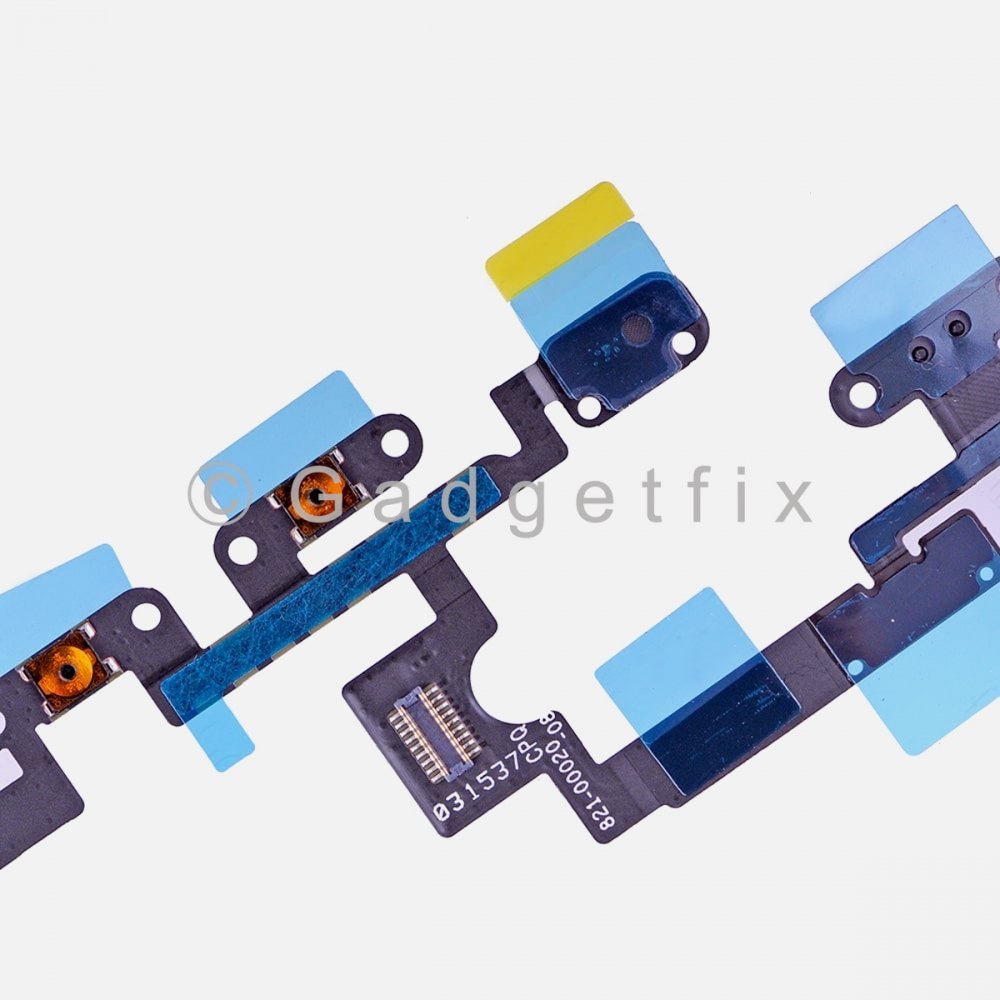 Microphone Power Volume Button Switch Connector Flex Cable For Ipad Pro 12.9