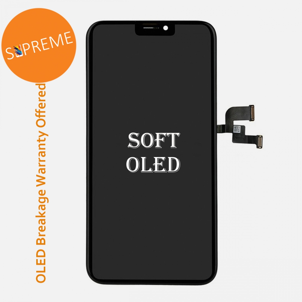 Supreme SOFT OLED Display LCD + Force Touch Screen Digitizer For iPhone X