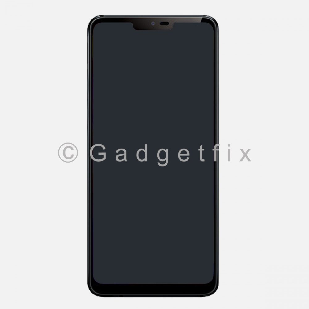 Black LG G7 ThinQ G710 LMG710TM LCD Display Touch Screen Digitizer + Frame