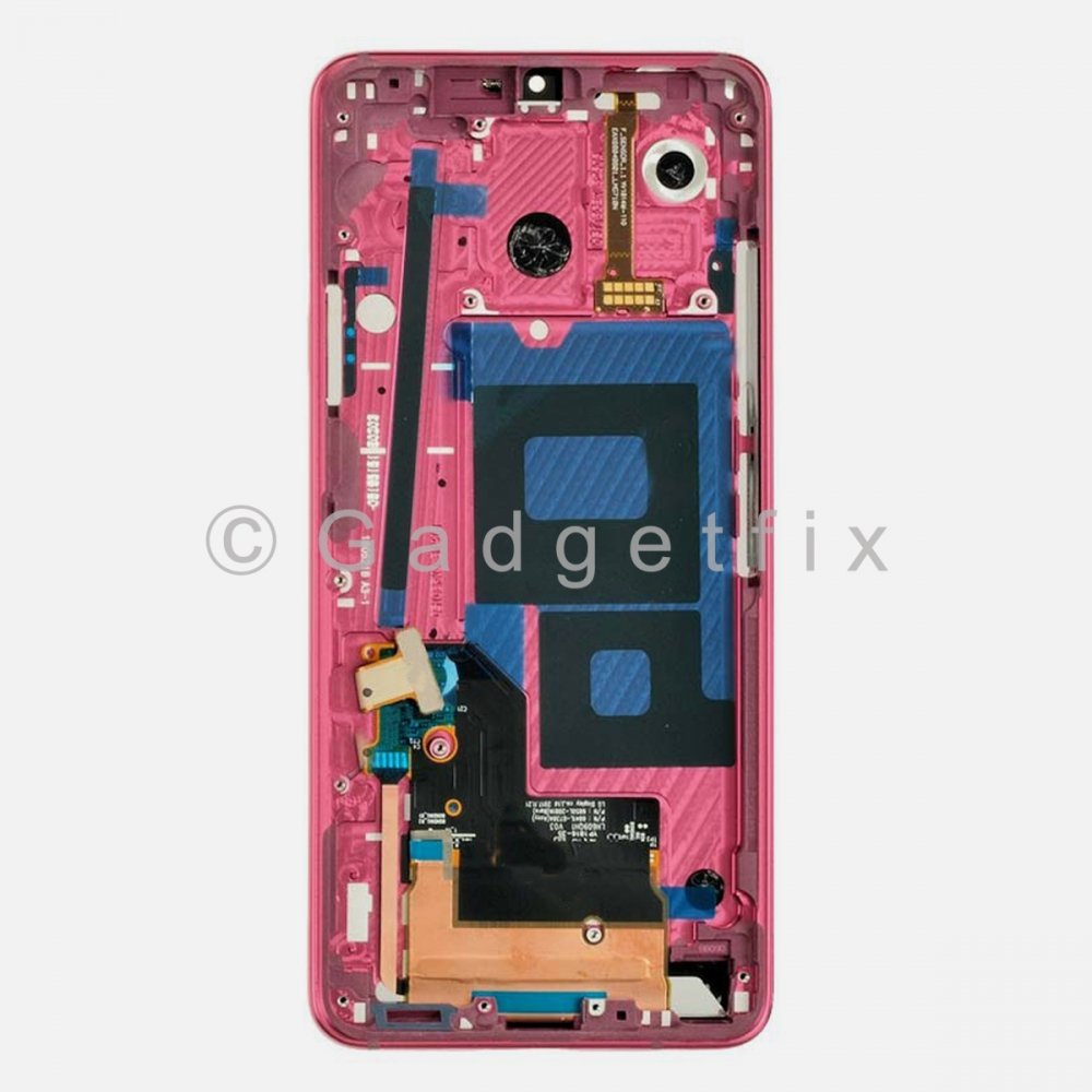 Rose LG G7 ThinQ G710 LMG710TM LCD Display Touch Screen Digitizer + Frame
