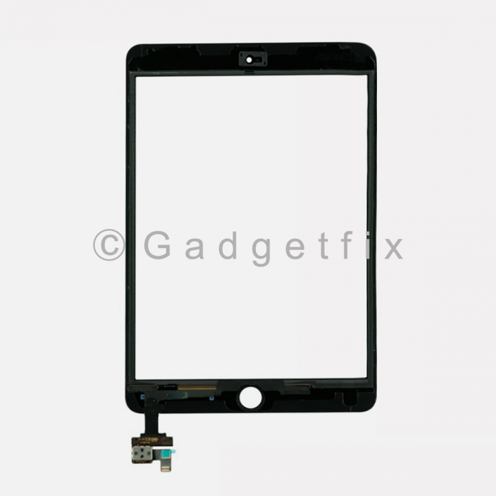 Black Touch Screen Digitizer With IC Board For iPad Mini 3 3rd Gen | A1599 | A1600