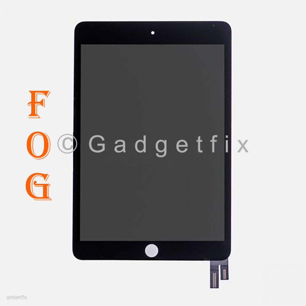 Black FOG Display LCD Touch Screen Digitizer + Wake Sleep Sensor for iPad Mini 4 A1538 A1550