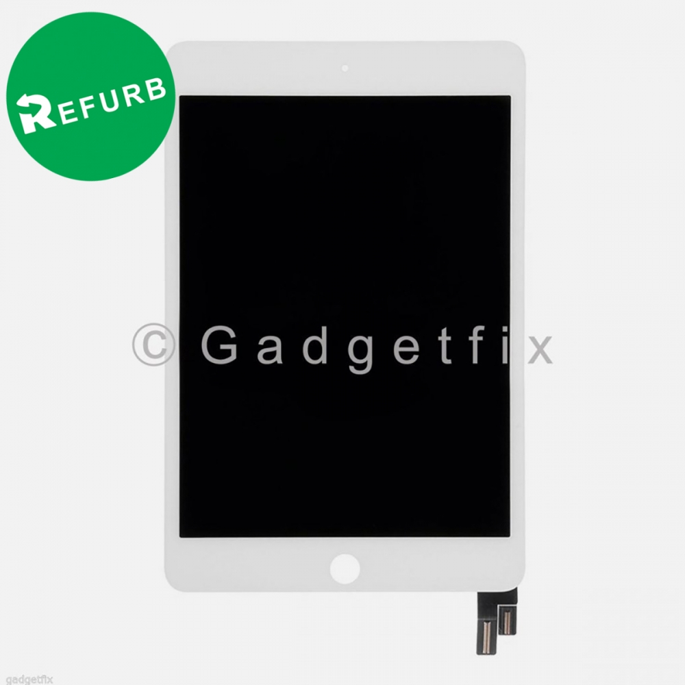 White Display LCD Touch Screen Digitizer + Wake Sleep Sensor for iPad Mini 4 A1538 A1550