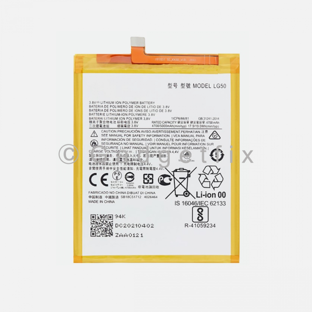 Replacement Battery LG50 For Motorola Moto One Fusion Plus XT2067 (2020)