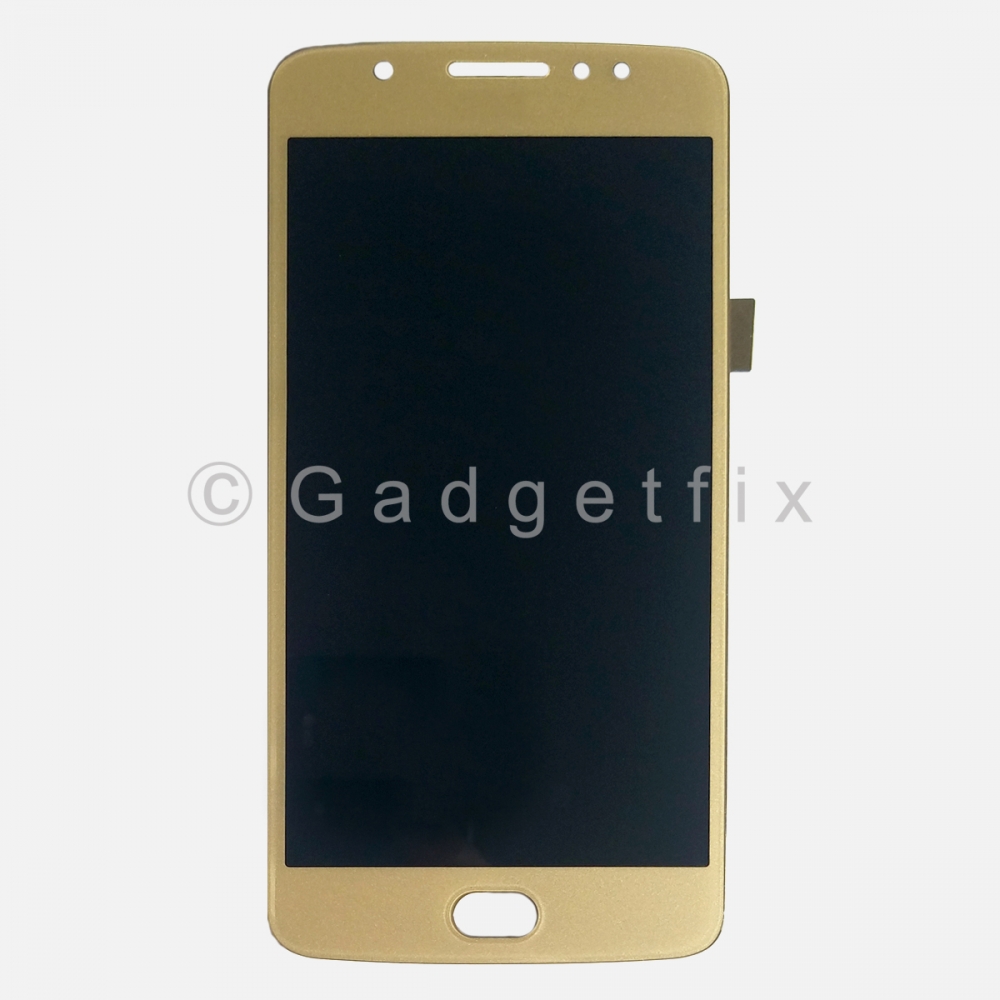Gold LCD Touch Screen Digitizer Assembly For Motorola Moto E4 XLTE XT1767 XT1767PP