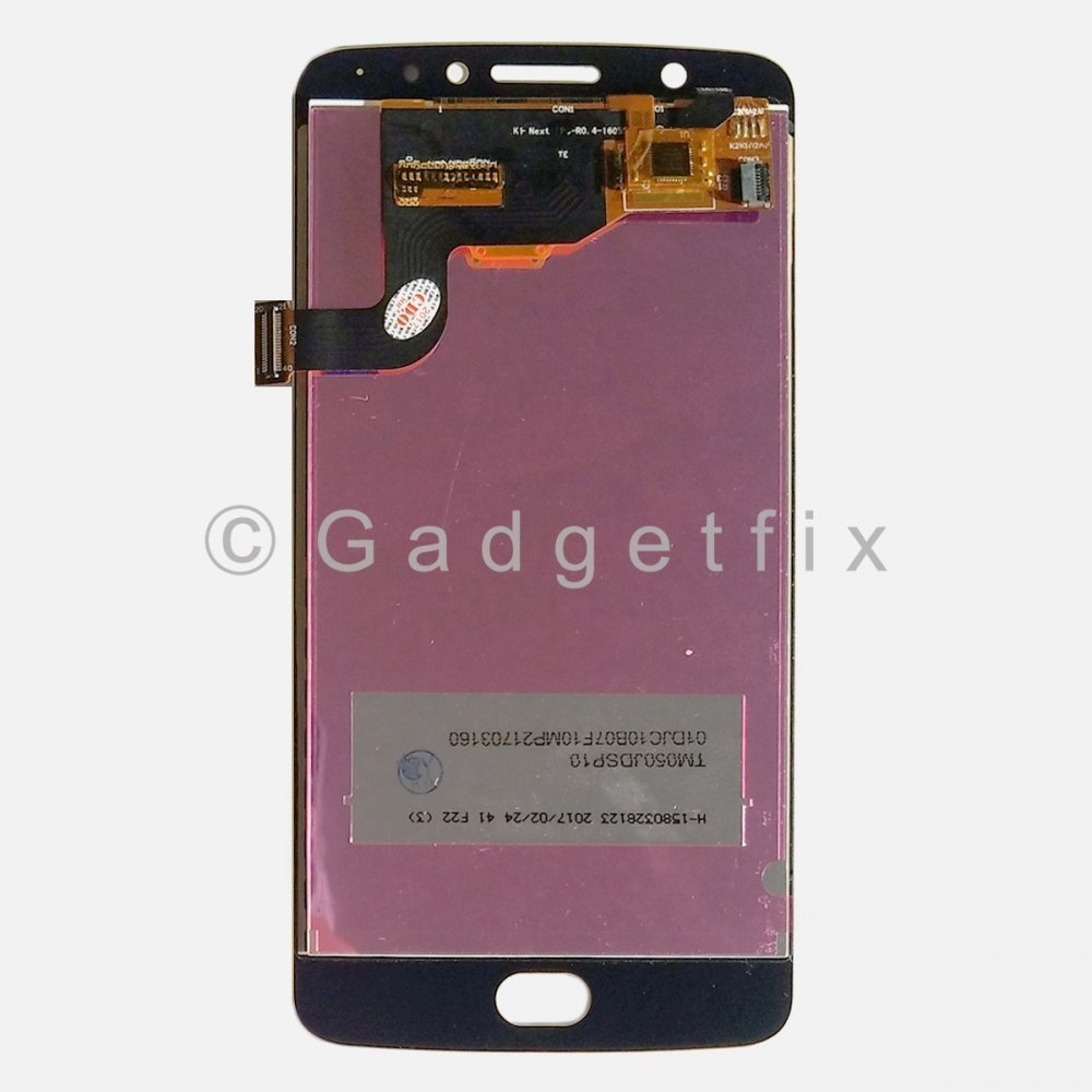 Gold LCD Display Touch Screen Digitizer Assembly For Motorola Moto E4 XT1763