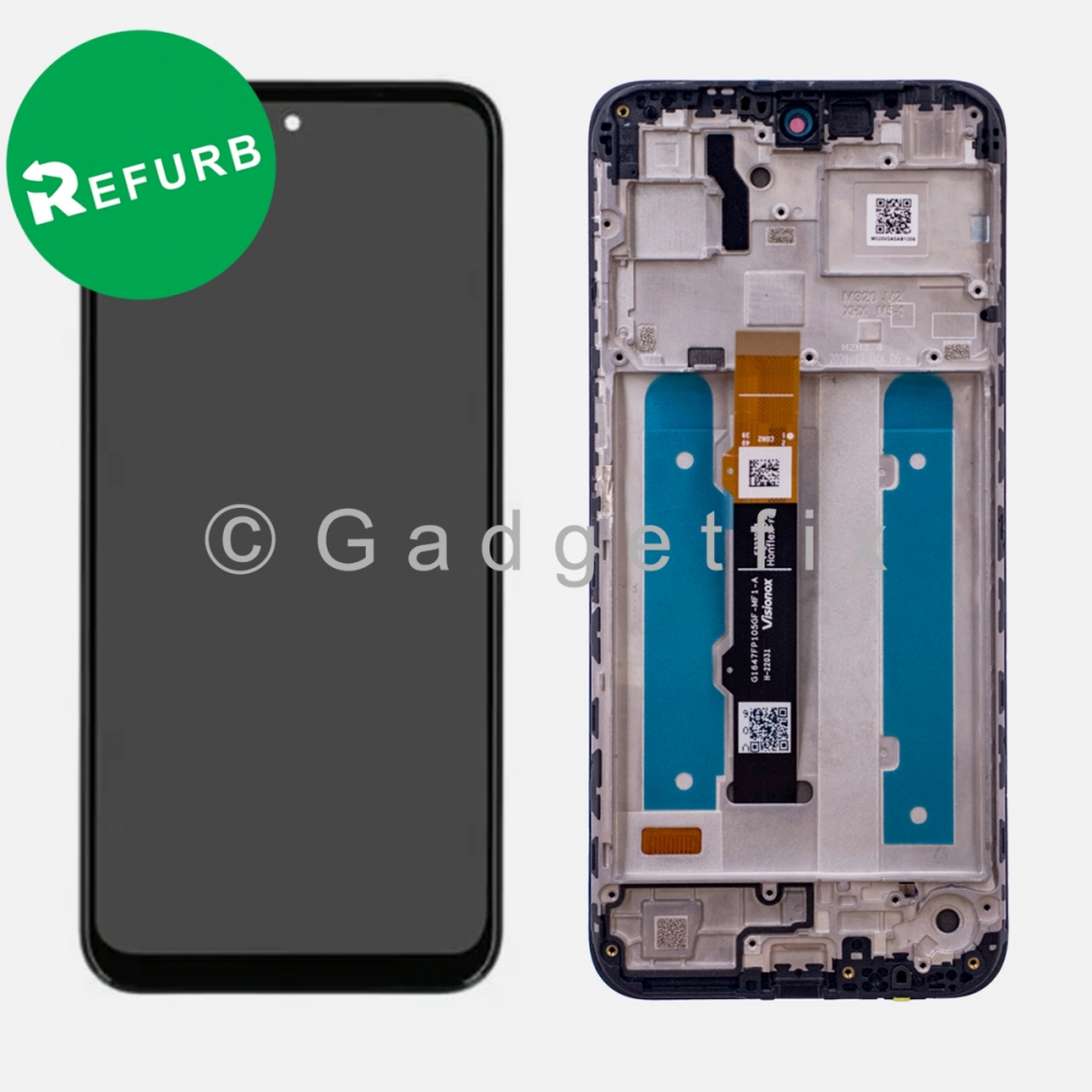 OLED Display Touch Digitizer Screen Assembly + Frame For Motorola Moto G41 XT2167