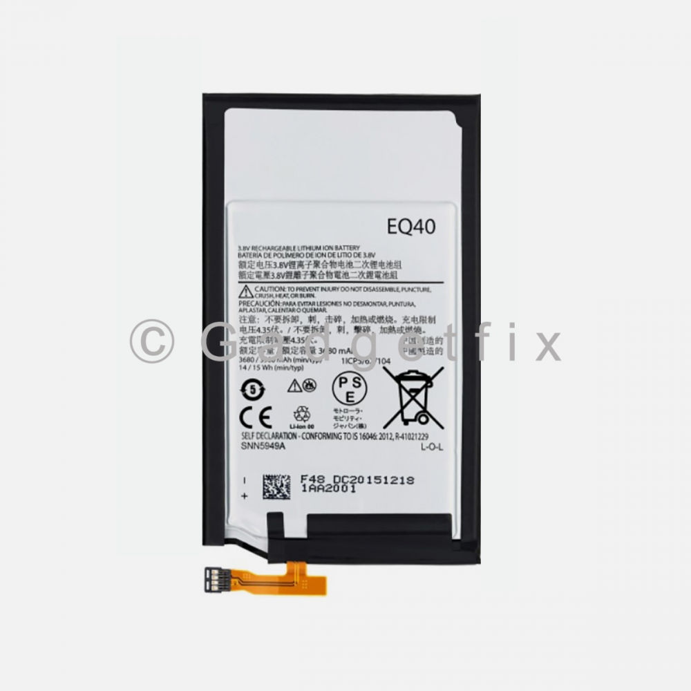 Replacement Battery EQ40 For Motorola Moto Droid Turbo (2014) | XT1254