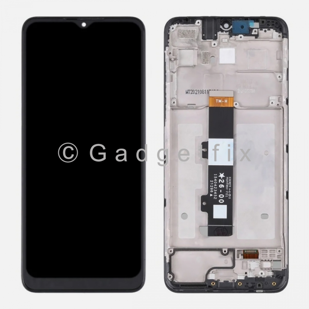 LCD Display Screen Digitizer With Frame for Motorola G PURE XT2163 (2021) 