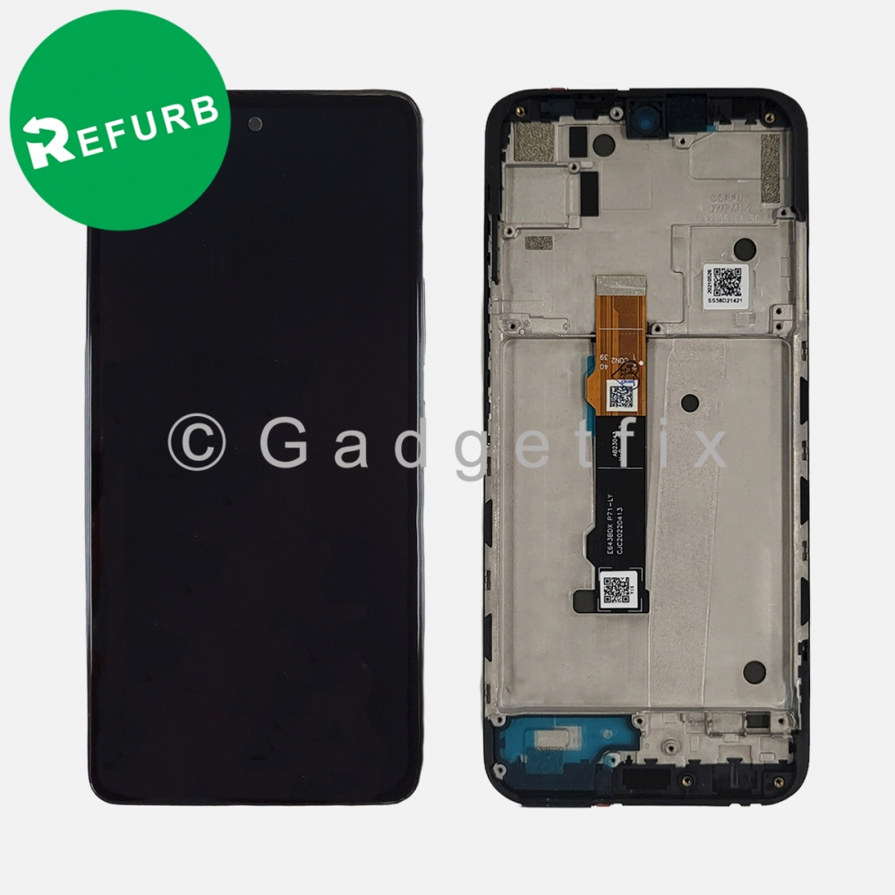 OLED Screen Digitizer Display Assembly With Frame For Motorola Moto G71 5G (2022) | XT2169