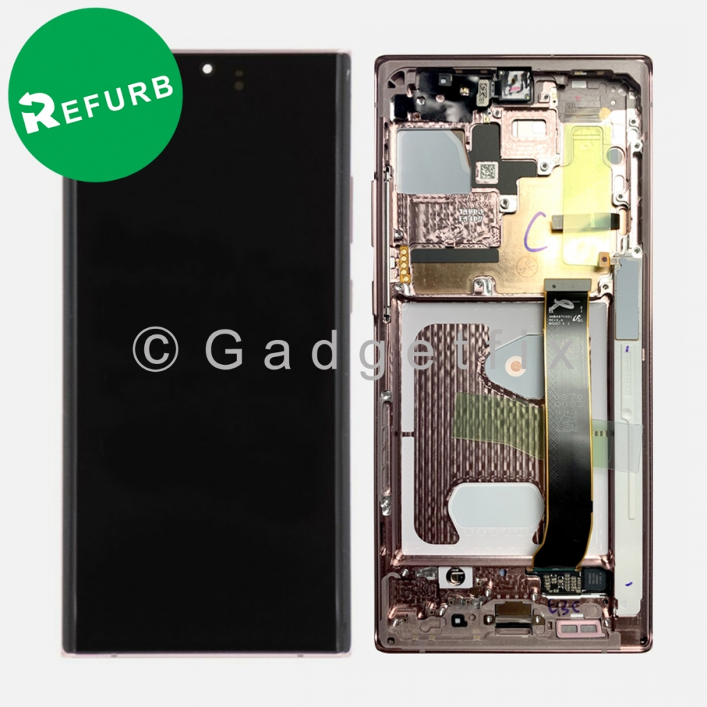 Bronze OLED Display Screen Digitizer With Frame For Samsung Galaxy Note 20 Ultra N985 | N986 
