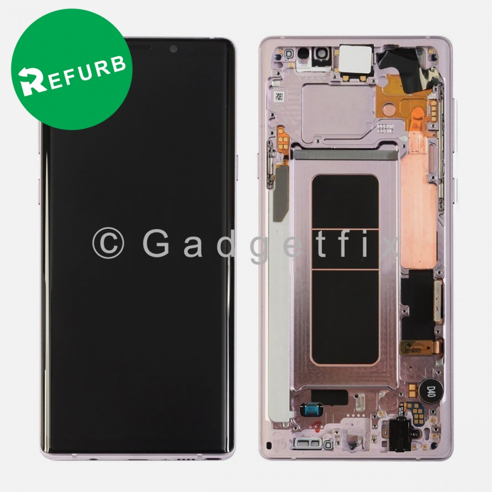  Purple OLED Display Touch Screen Digitizer +  Frame For Samsung Galaxy Note 9 | N960