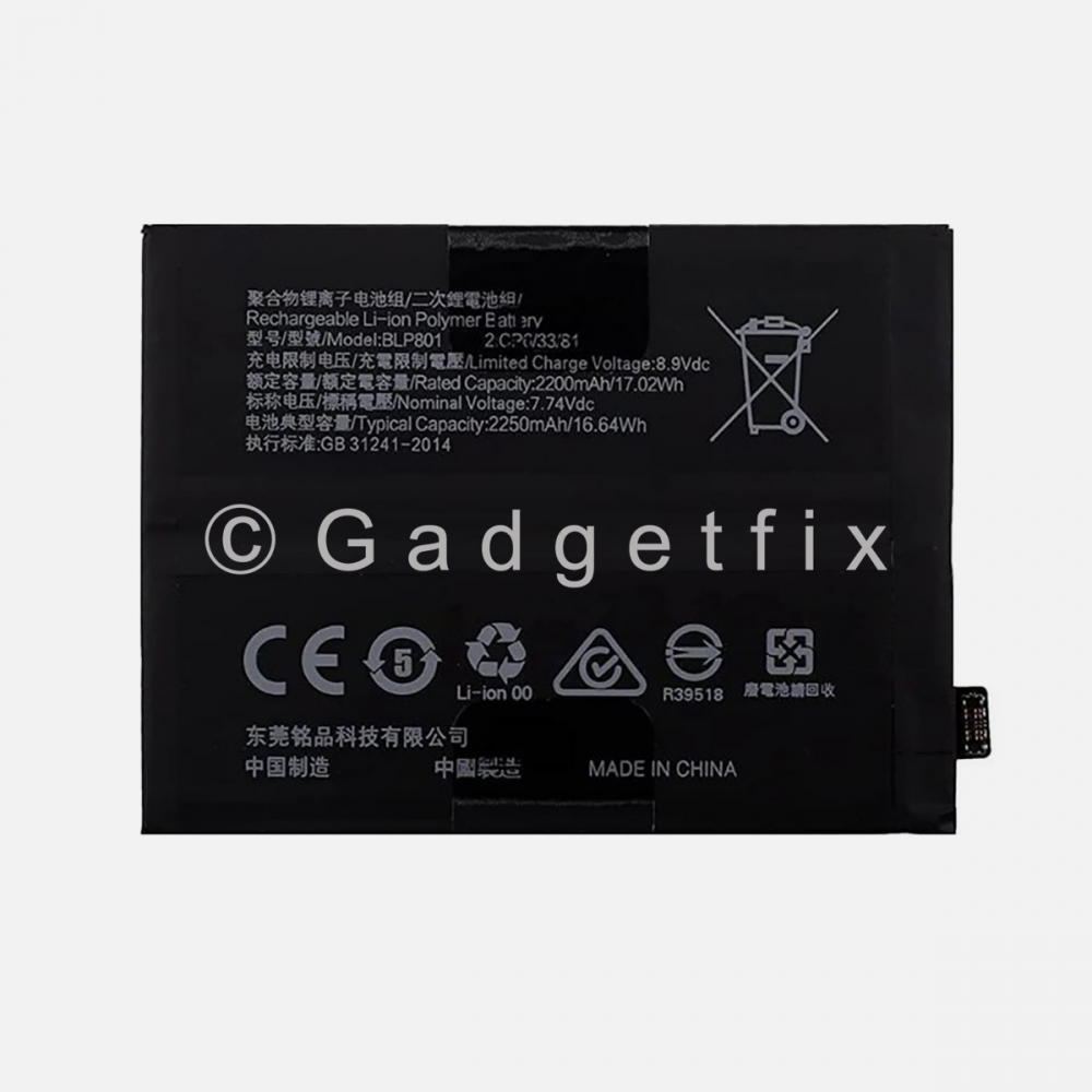 Li-Po Battery BLP759 Replacement For OnePlus 8 PRO