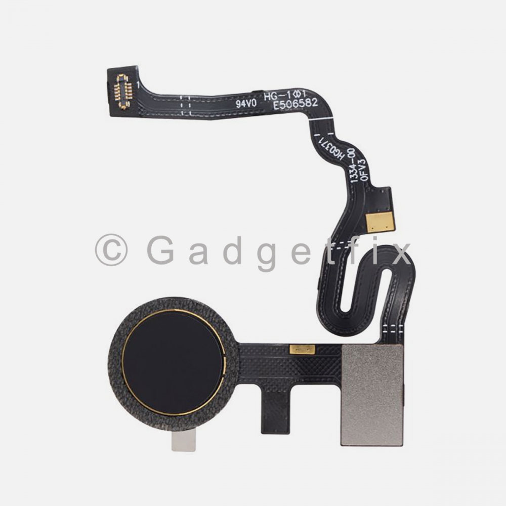 Just Black Button Fingerprint Scanner Sensor Flex For Google Pixel 4A | 4A 5G