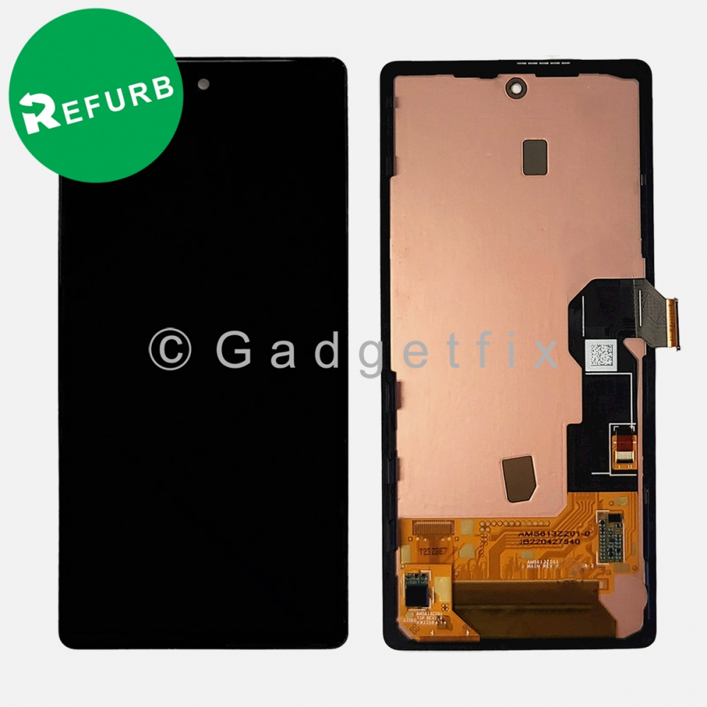 OLED Display Screen Digitizer Assembly With Frame For Google Pixel 6A 
