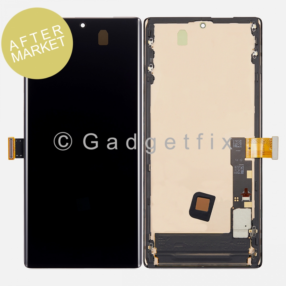 Google Pixel 6 PRO OLED Display LCD Touch Screen Digitizer w/ Frame (Aftermarket)