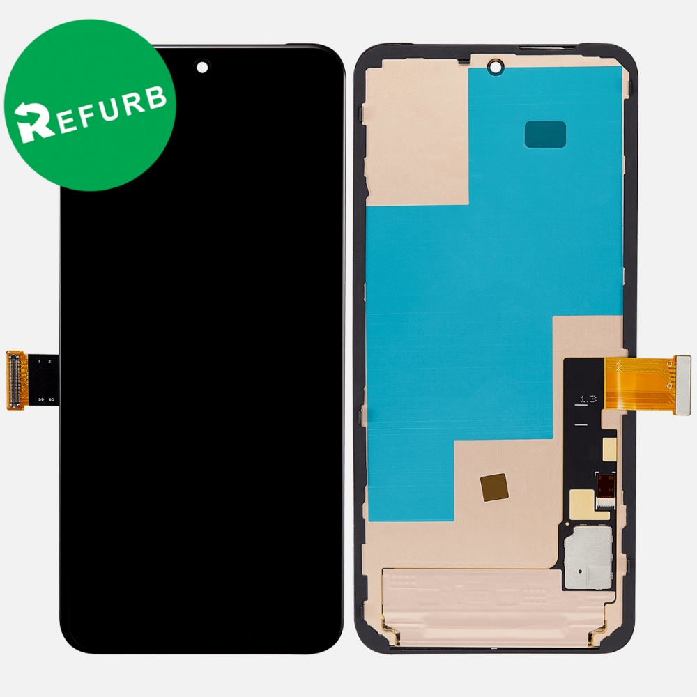 Refurbished Google Pixel 8 OLED Display LCD Touch Screen Digitizer + Frame