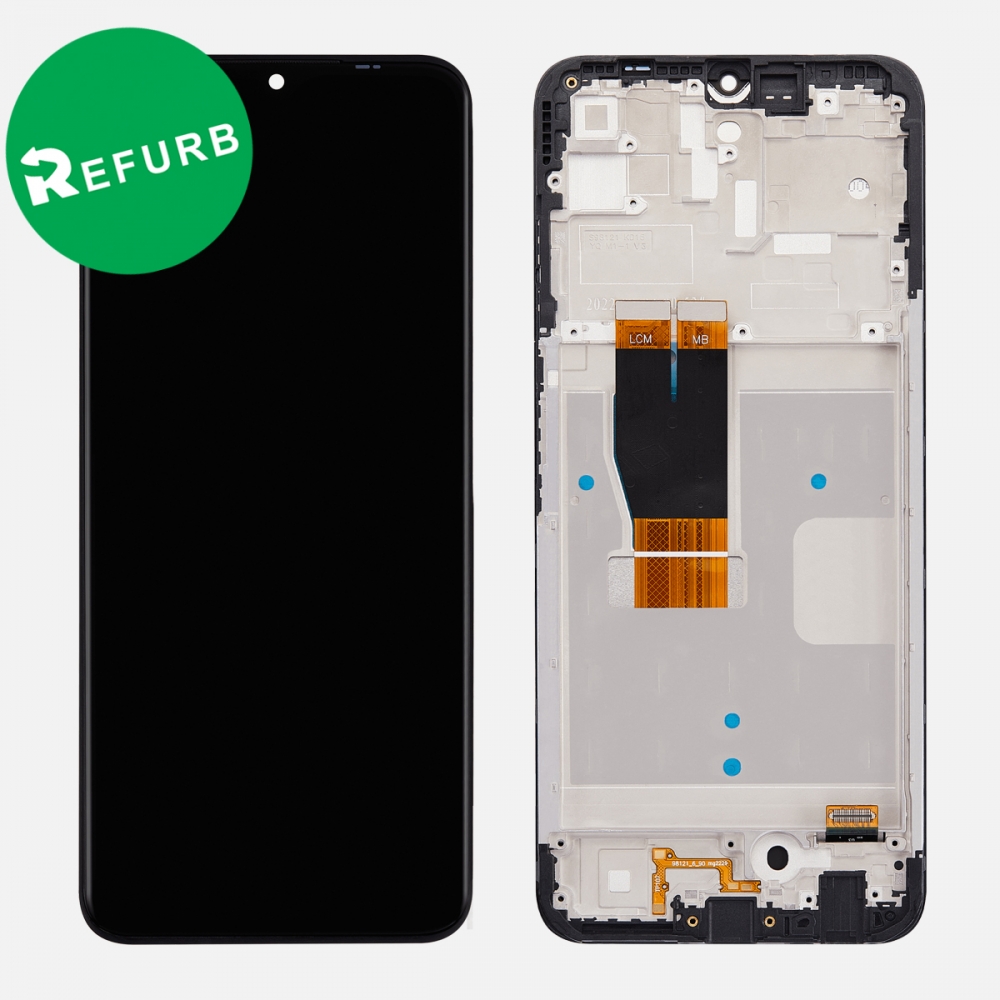 Refurbished T-Mobile Revvl 6X Pro 5G Display LCD Touch Screen Digitizer + Frame Assembly