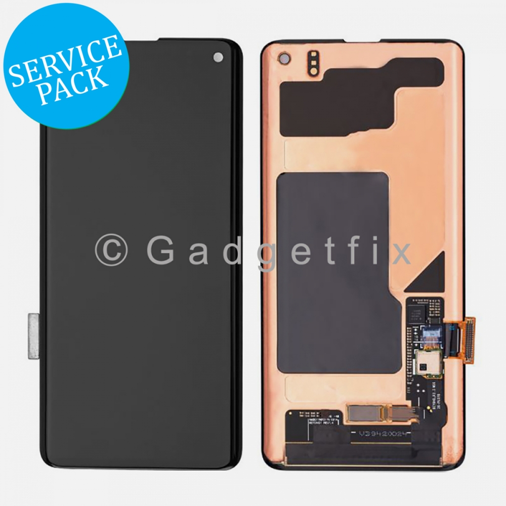 OLED Display Touch Screen Digitizer Assembly For Samsung Galaxy S10 (Service Pack)