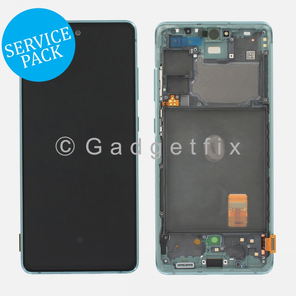 Mint Display LCD Touch Screen Digitizer + Frame For Samsung Galaxy S20 FE 5G (Service Pack)