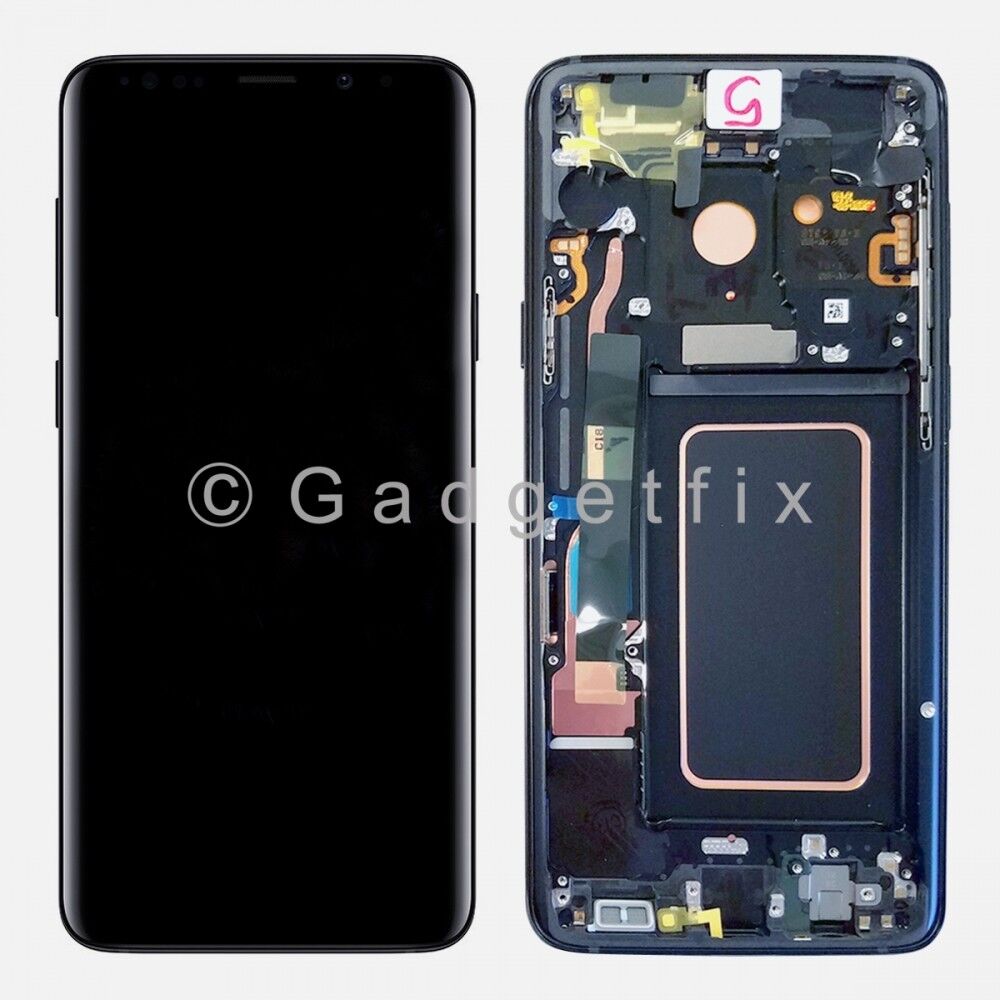 Blue TFT LCD Display Touch Screen Digitizer + Frame For Samsung Galaxy S9+ | S9 Plus G965 | No Fingerprint Sensor
