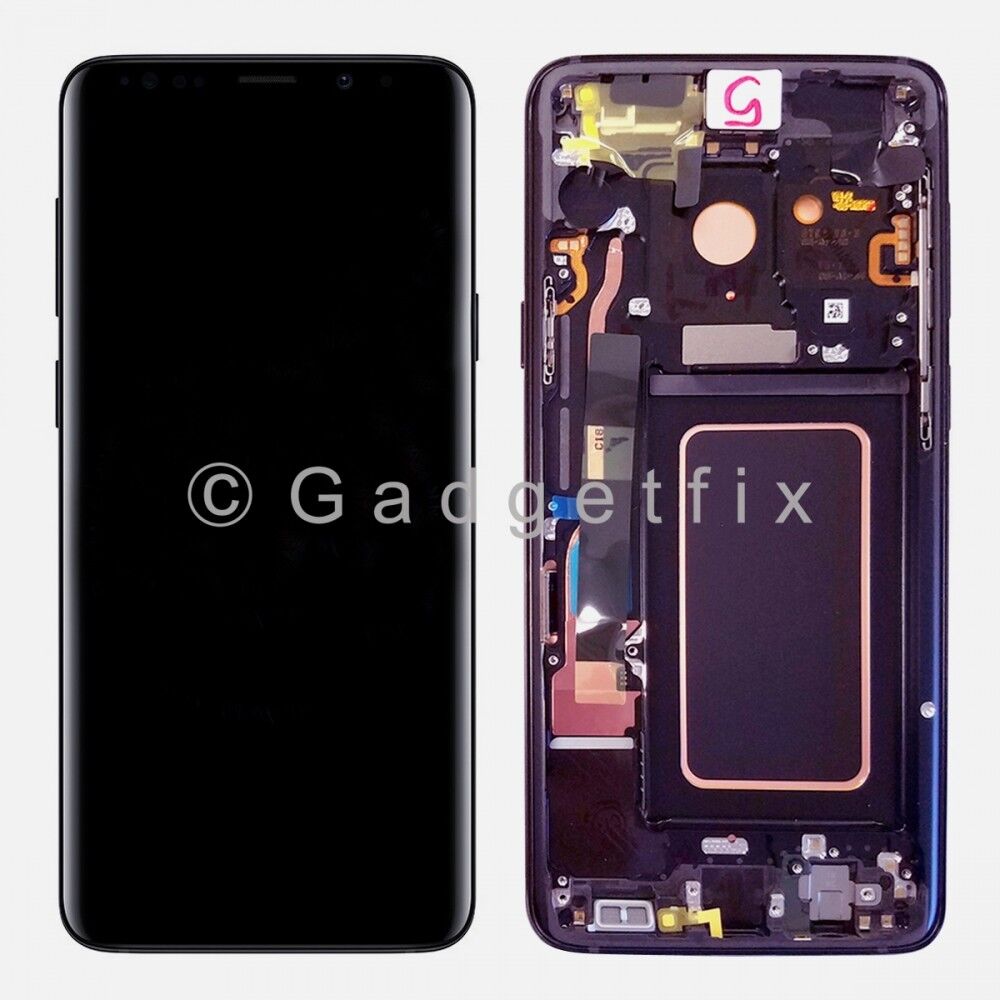 Purple TFT LCD Display Touch Screen Digitizer + Frame For Samsung Galaxy S9+ | S9 Plus G965 | No Fingerprint Sensor