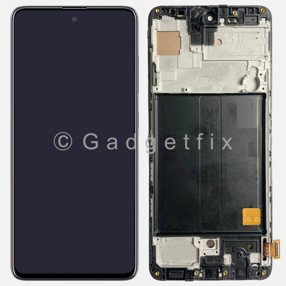 Incell LCD Display Screen Assembly With Frame For Samsung Galaxy A51 A515 (2019)