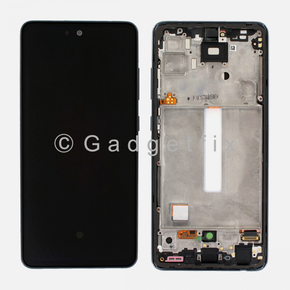 Incell Black Display LCD Screen Frame for Samsung Galaxy A52 4G A525 | 5G A526 | A52S A528