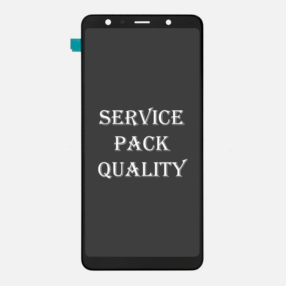Super AMOLED Display LCD Touch Screen Digitizer For Samsung Galaxy A7 2018 A750 (Service Pack)