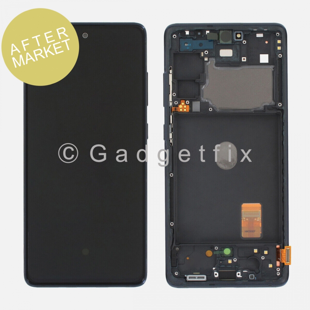 Aftermarket Blue Navy OLED Display LCD Touch Screen Digitizer + Frame For Samsung Galaxy S20 FE | G780 | G781