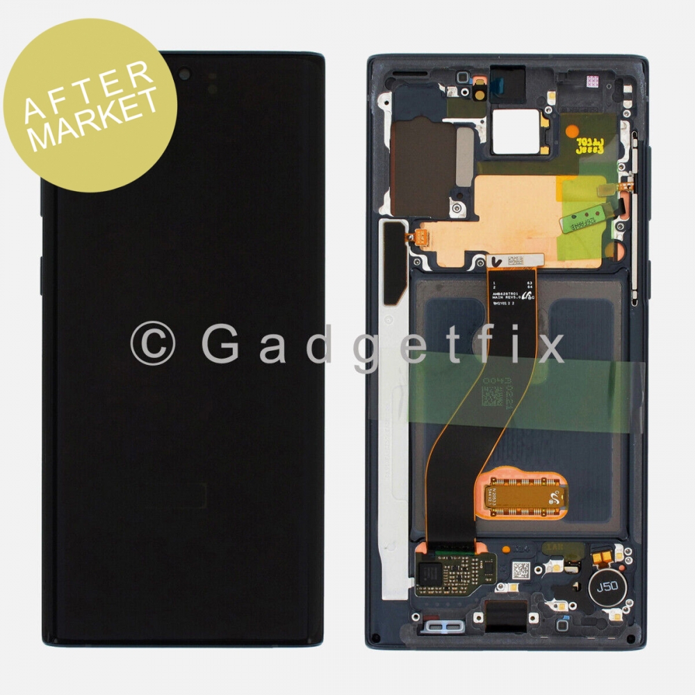 Aftermarket Black OLED Display Touch Screen Digitizer Frame For Samsung Galaxy Note 10 | N970